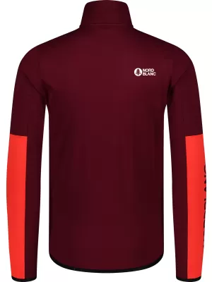 Powerfleece-Sweatshirt für Herren NORDBLANC RIVER NBSFM8011 BURGUND
