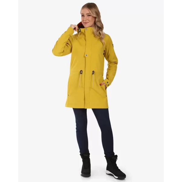  Softshell-Mantel für Damen KILPI LASIKA-W WL0136KI GOLDEN 