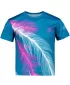 Hochwertiges Funktions-T-Shirt für Kinder ALTISPORT VOJ/ALK001TR01 PETROL/ROSA
