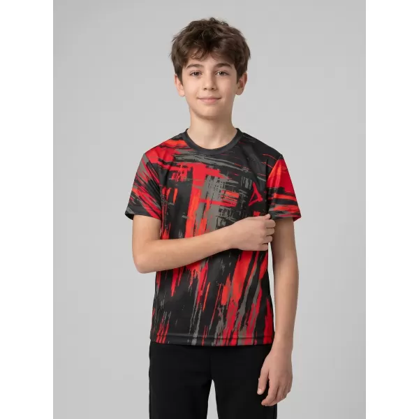  Hochwertiges Funktions-T-Shirt für Kinder ALTISPORT VOJ/ALK010TR01 SCHWARZ/ROT 