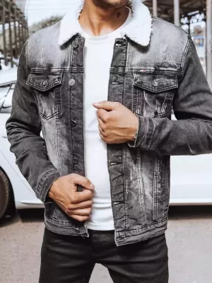 Herren -Jeansjacke DSTREET tx4230 SCHWARZ