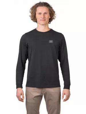 Herren-T-Shirt mit langen Ärmeln HANNAH KIRK II ANTHRAZIT