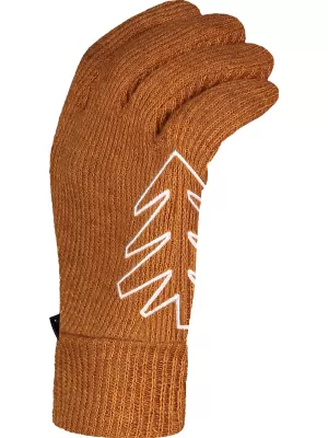 Gestrickte Handschuhe NORDBLANC CLUTCH NBWG7853 PUŠTÍKS BRAUN