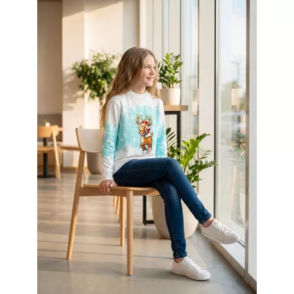  Hochwertiges Funktions-Sweatshirt für Kinder ALTISPORT VOJ/ALKVN3MI01 BLAU 