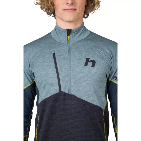  Herren-Sweatshirt HANNAH NIRO HZ SILBERBLAU/ANTHRAZITMEL 