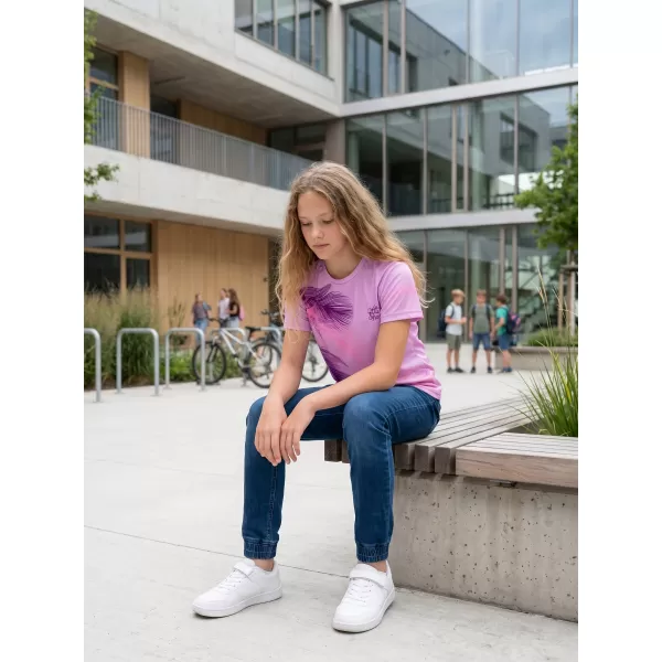  Hochwertiges Funktions-T-Shirt für Kinder ALTISPORT VOJ/ALK001TR01 LILA 