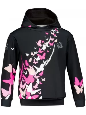 Hochwertiges Funktions-Sweatshirt für Kinder ALTISPORT VOJ/ALK022MI01 SCHWARZ/ROSA