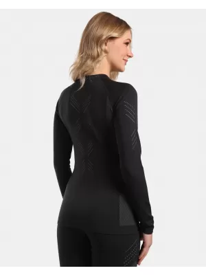 Thermo-T-Shirt für Damen KILPI CAROL-W WL0504KI SCHWARZ