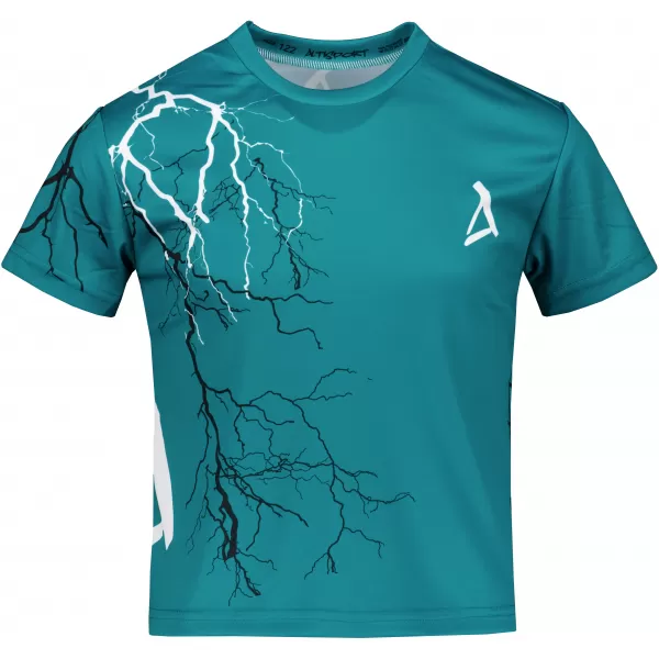  Hochwertiges Funktions-T-Shirt für Kinder ALTISPORT VOJ/ALK004TR01 KEROSIN/WEIß 