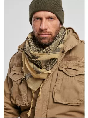 Schal BRANDIT BD7009 KHAKI/SCHWARZ
