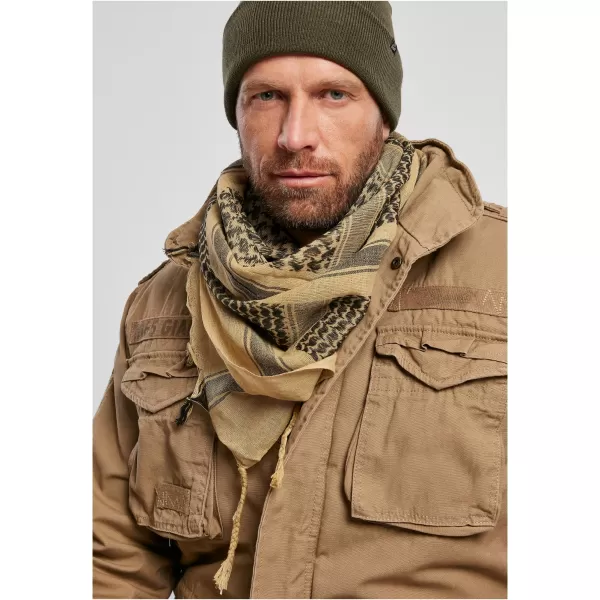  Schal BRANDIT BD7009 KHAKI/SCHWARZ 