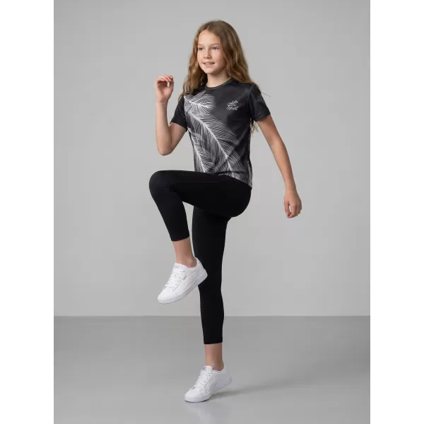  Hochwertiges Funktions-T-Shirt für Kinder ALTISPORT VOJ/ALK001TR01 SCHWARZ/GRAU 