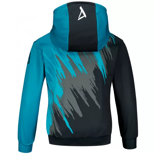  Hochwertiges Funktions-Sweatshirt für Kinder ALTISPORT VOJ/ALK006MI01 SCHWARZ/KEROSIN 