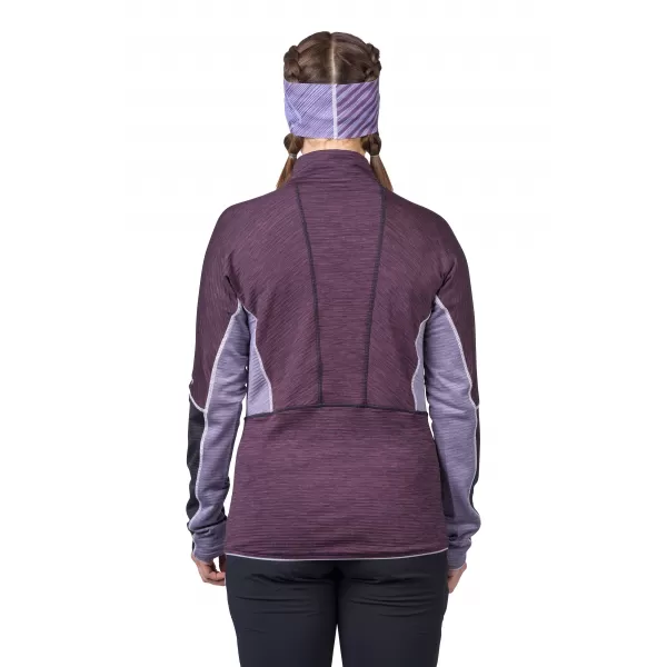  Damen-Sweatshirt HANNAH MEDA HZ PFLAUMENLILA/LAVENDELGRAUMEL 