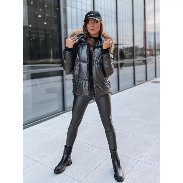  Damenjacke DSTREET SPARKLE TY3953 SCHWARZ 