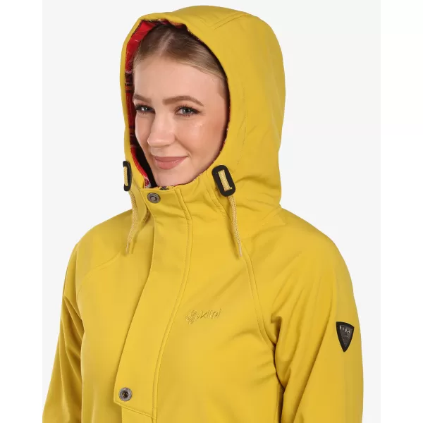  Softshell-Mantel für Damen KILPI LASIKA-W WL0136KI GOLDEN 