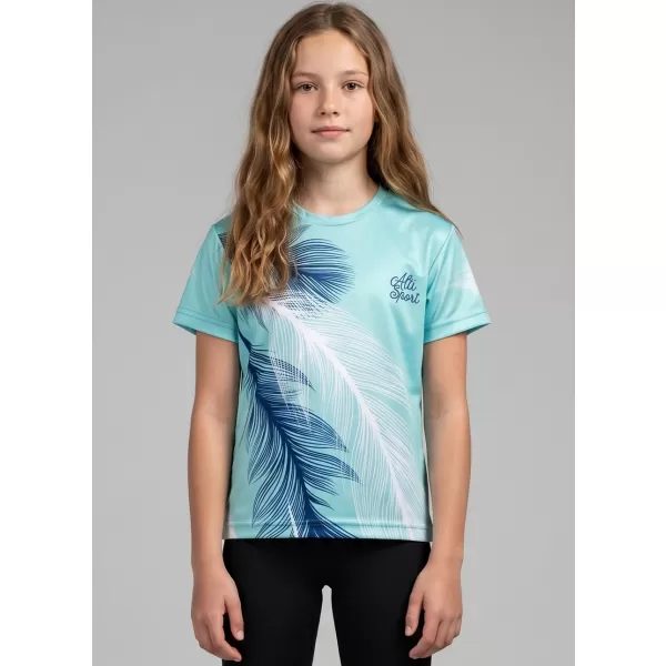 Hochwertiges Funktions-T-Shirt für Kinder ALTISPORT VOJ/ALK001TR01 EISBLAU 