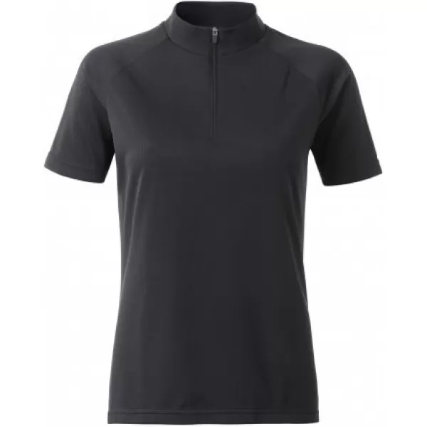  Damen-Radtrikot ALTISPORT NoPrint NP/ALW115NJ SCHWARZ 