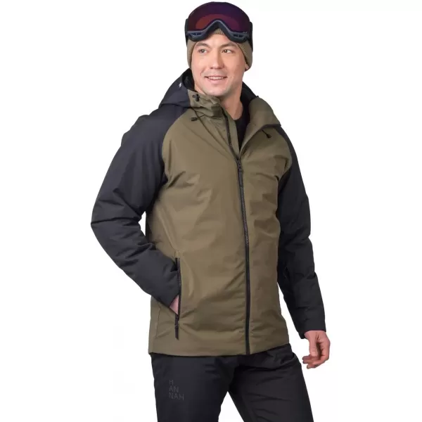  Herrenjacke HANNAH MASCON II DUNKLES OLIV/ANTHRAZIT 