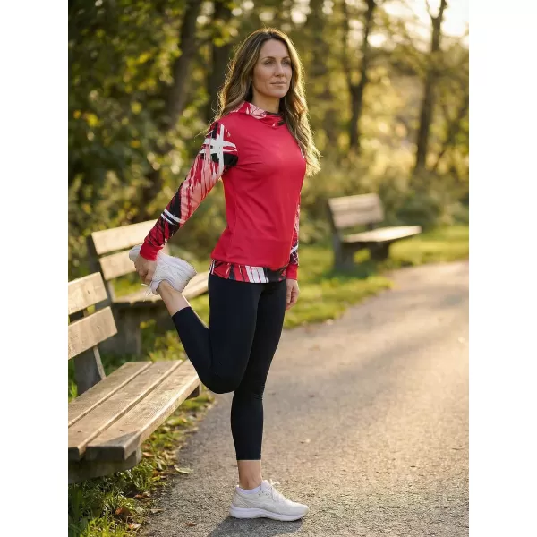 Hochwertiges Funktions-Sweatshirt für Damen ALTISPORT VOJ/ALW039MI01 VIVA MAGENTA 
