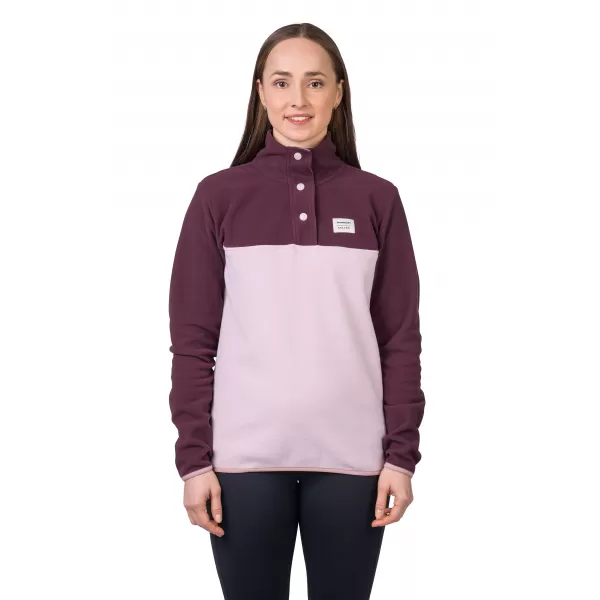  Damen-Sweatshirt HANNAH NUKA FEIGEN-/VIOLETT-EIS 