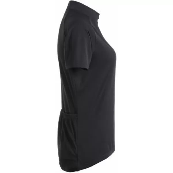  Damen-Radtrikot ALTISPORT NoPrint NP/ALW115NJ SCHWARZ 