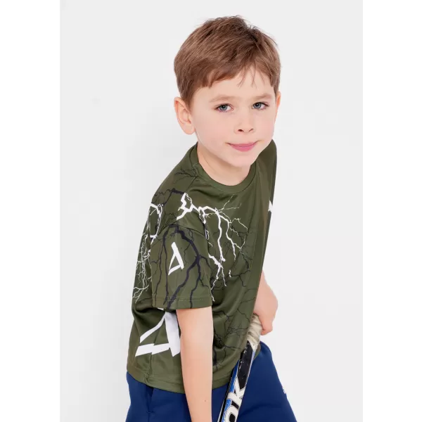  Hochwertiges Funktions-T-Shirt für Kinder ALTISPORT VOJ/ALK004TR01 OLIVE 