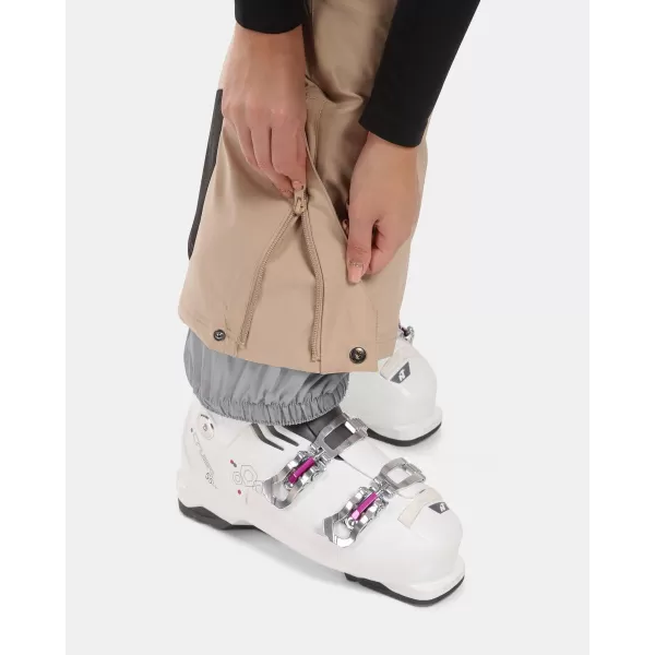  Skihose für Damen KILPI ELARE-W WL0404KI BEIGE 
