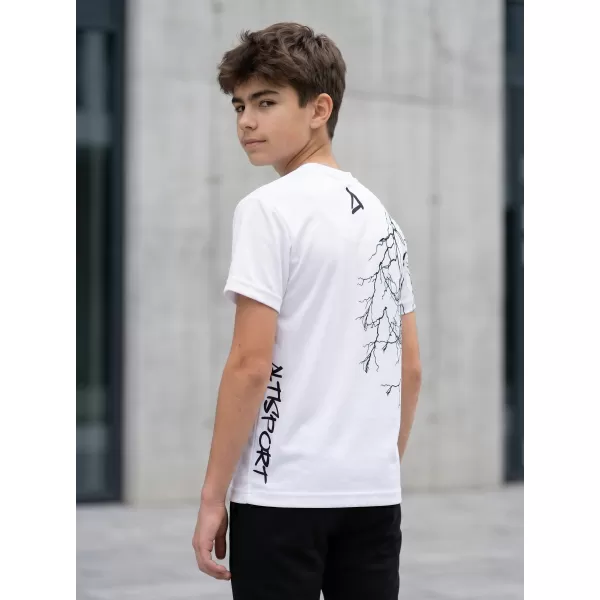  Hochwertiges Funktions-T-Shirt für Kinder ALTISPORT VOJ/ALK004TR01 WEIß 