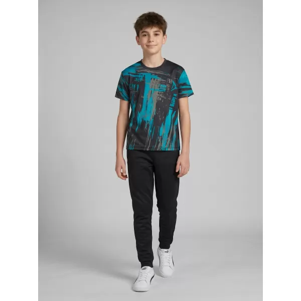  Hochwertiges Funktions-T-Shirt für Kinder ALTISPORT VOJ/ALK010TR01 SCHWARZ/SMARAGD 