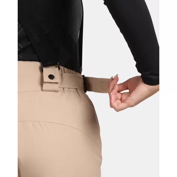  Skihose für Damen KILPI ELARE-W WL0404KI BEIGE 