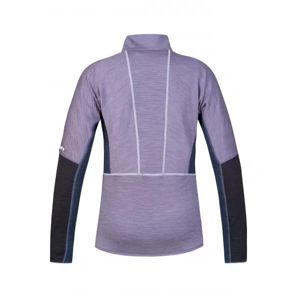 Damen-Sweatshirt HANNAH MEDA HZ LAVENDELGRAU/GESCHICHTET MIT ML 