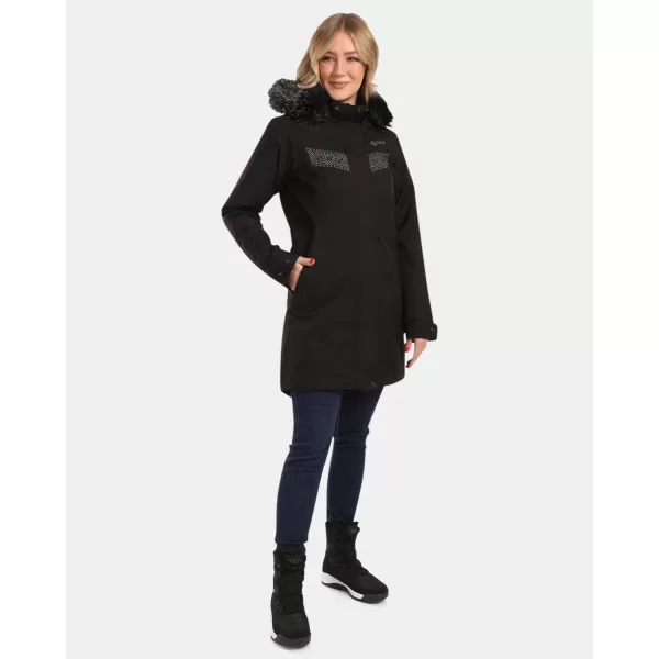  Wintermantel für Damen KILPI PERU-W WL0132KI SCHWARZ 
