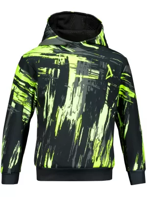 Hochwertiges Funktions-Sweatshirt für Kinder ALTISPORT VOJ/ALK010MI01 SCHWARZ UND GELB