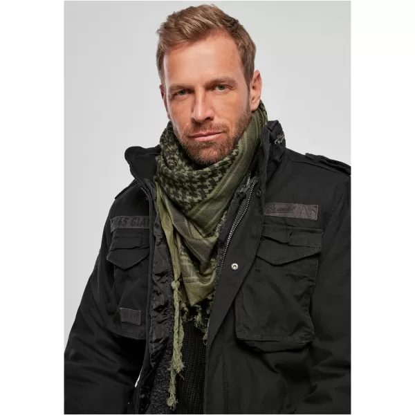  Schal BRANDIT BD7009 OLIVE/SCHWARZ 