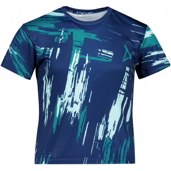  Hochwertiges Funktions-T-Shirt für Kinder ALTISPORT VOJ/ALK010TR01 KEROSIN/BLAU 