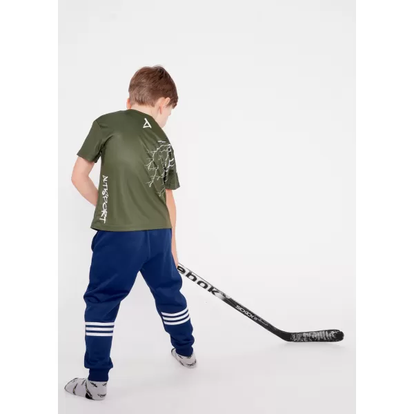  Hochwertiges Funktions-T-Shirt für Kinder ALTISPORT VOJ/ALK004TR01 OLIVE 
