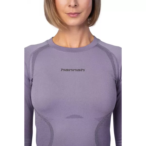  Thermo-T-Shirt für Damen HANNAH THERMO ACTIVE TS L/S W GLYZINIEN 