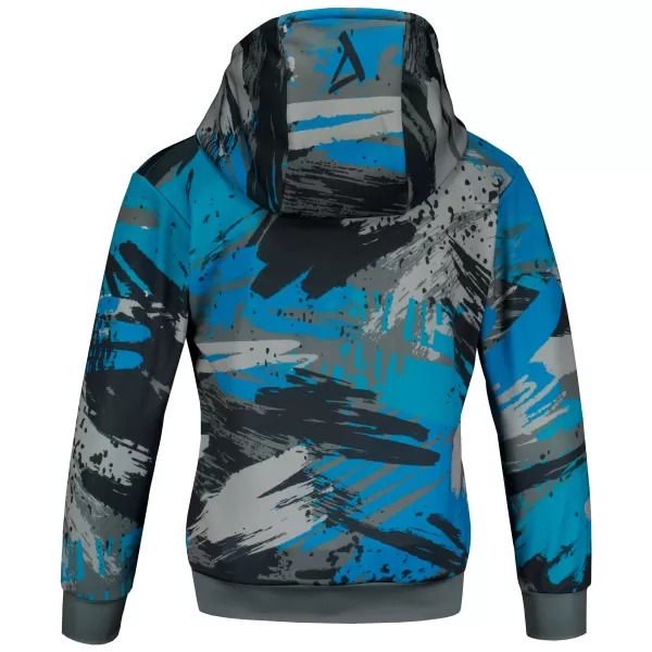  Hochwertiges Funktions-Sweatshirt für Kinder ALTISPORT VOJ/ALK014MI01 SCHWARZ/KEROSIN 