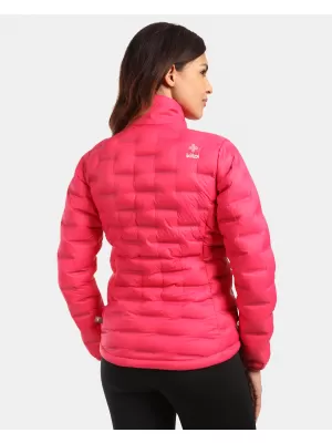 Daunenjacke für Damen KILPI PAPILON-W WL0116KI ROSA