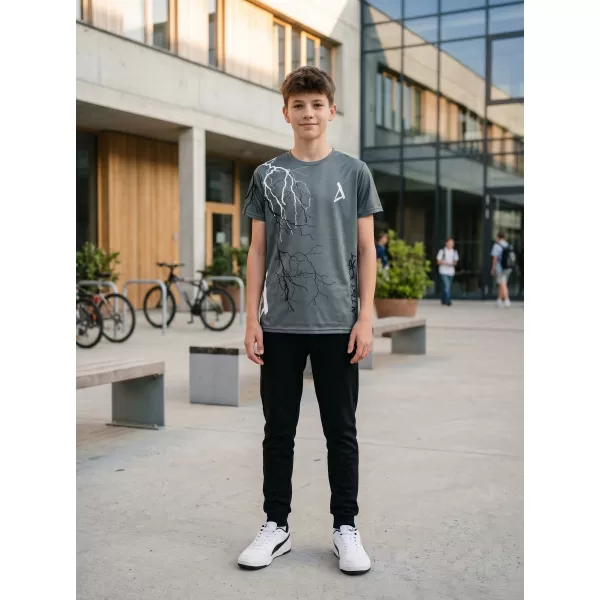  Hochwertiges Funktions-T-Shirt für Kinder ALTISPORT VOJ/ALK004TR01 GRAPHIT 