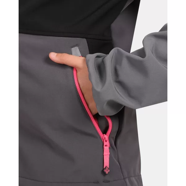  Softshelljacke für Mädchen KILPI RAVIA-J WJ0113KI SCHWARZ 