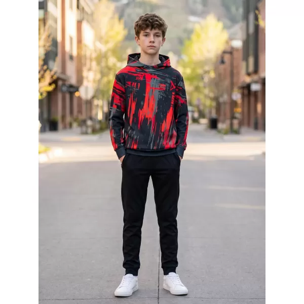  Hochwertiges Funktions-Sweatshirt für Kinder ALTISPORT VOJ/ALK010MI01 SCHWARZ/ROT 