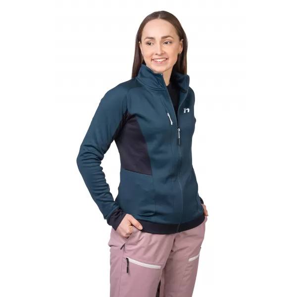  Damen-Sweatshirt HANNAH NELA GESCHICHTETES MEER/ANTHRAZIT 