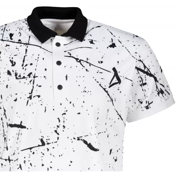 Herren-Funktions-T-Shirt mit Premium-Kragen ALTISPORT VOJ/ALM034TR05 WEIß 