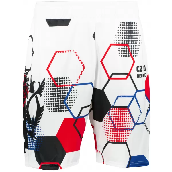  Herren Premium Funktionsshorts ohne Taschen ALTISPORT VOJ/ALM036KRA02 HEXA WEIß 