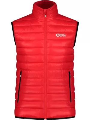 Winterweste für Herren NORDBLANC TUNDRA NBWJM8068 ROT
