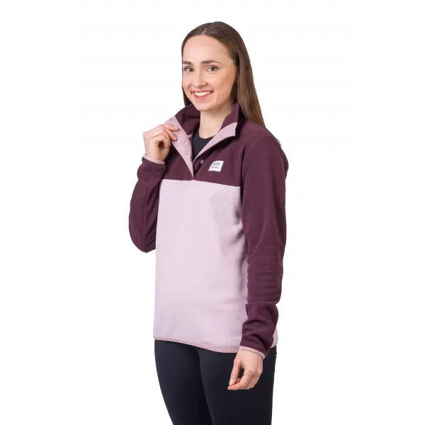  Damen-Sweatshirt HANNAH NUKA FEIGEN-/VIOLETT-EIS 