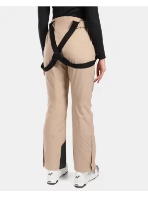 Skihose für Damen KILPI ELARE-W WL0404KI BEIGE