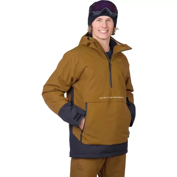  Herrenjacke HANNAH PATTY FD GOLDBRAUN/ANTHRAZIT 
